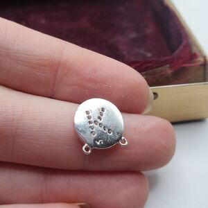 Customized initial‎ K necklace pendant